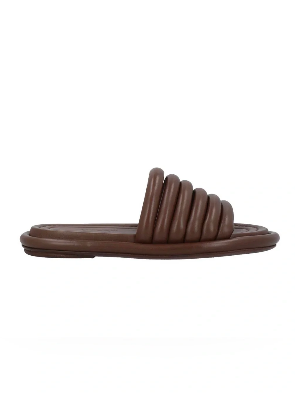 Marsell leather women’s Slide Sandal in Brown